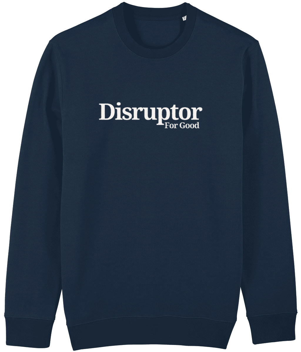 Disruptor For Good Sweatshirt | French Navy