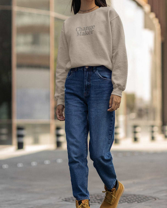 Changemaker Sweatshirt | Mocca